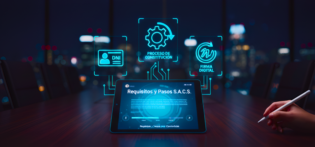 Requisitos y pasos para constituir una S.A.C.S